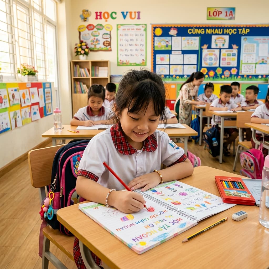 Bài test đánh giá phát triển & khả năng học tập trẻ 5–7 tuổi