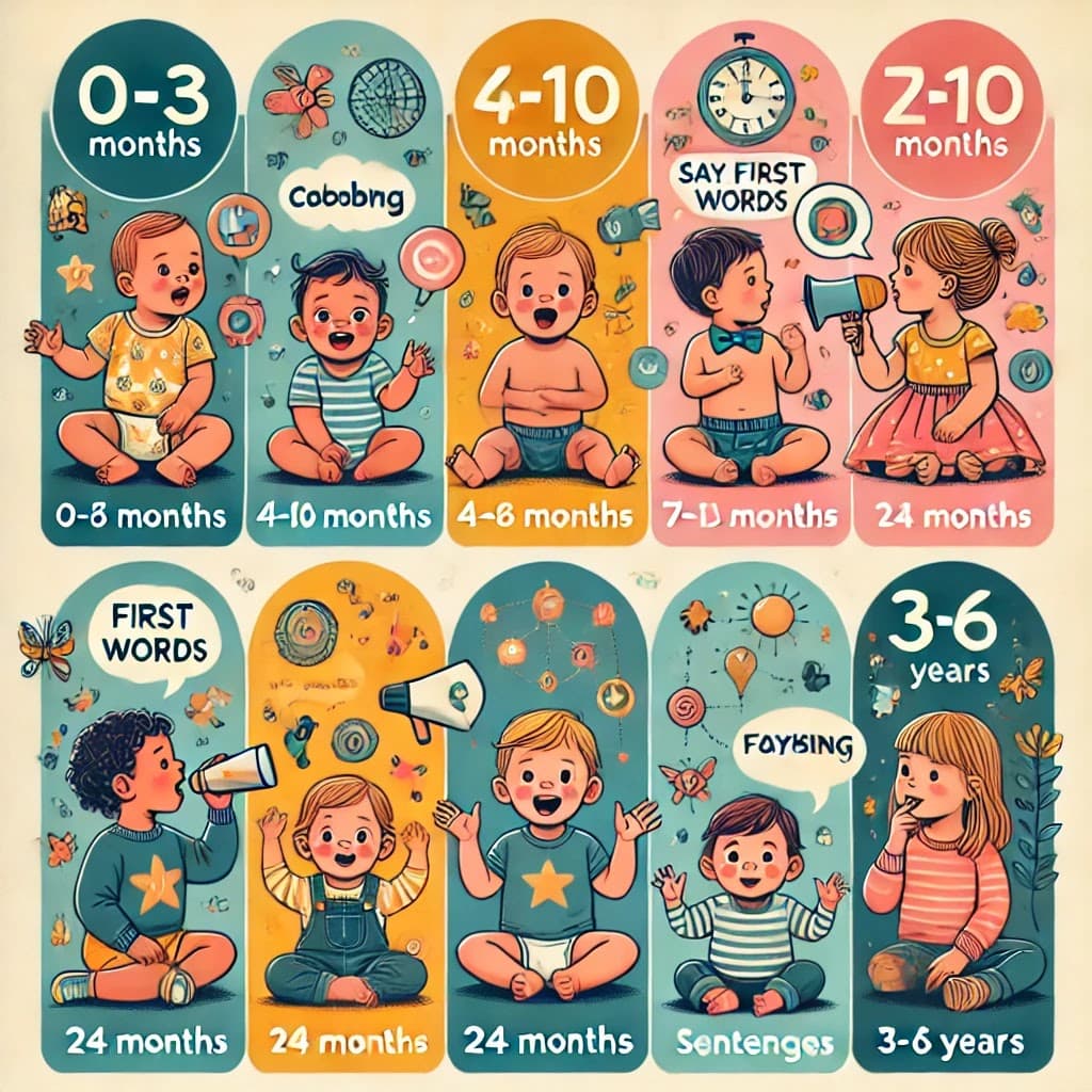 Các Mốc Phát Triển Ngôn Ngữ Và Giao Tiếp Ở Trẻ Em (0